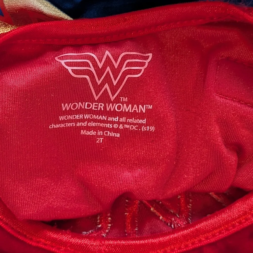Wonder Woman Toddler Costume Dress